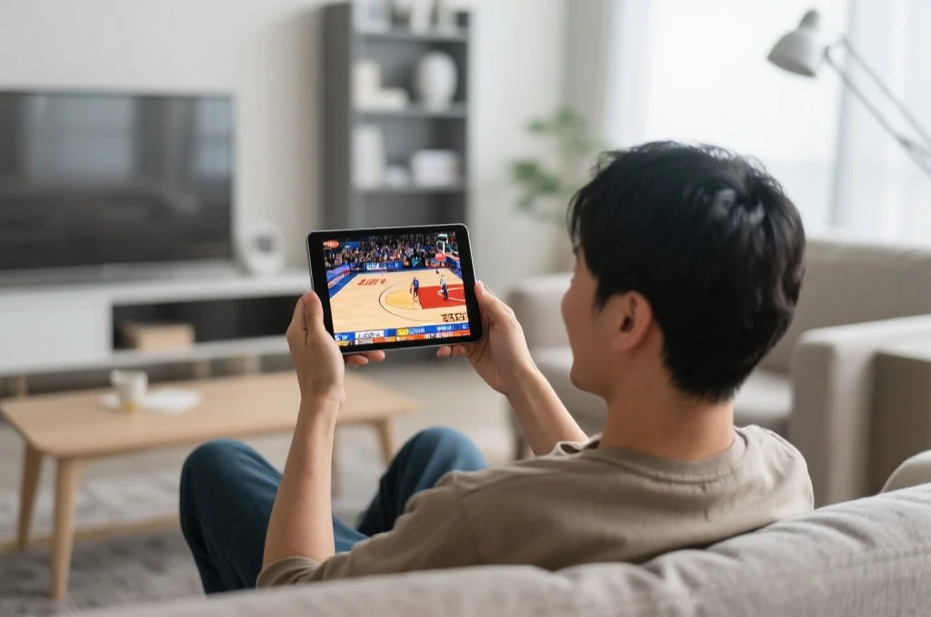 通过移动设备观看NBA总决赛